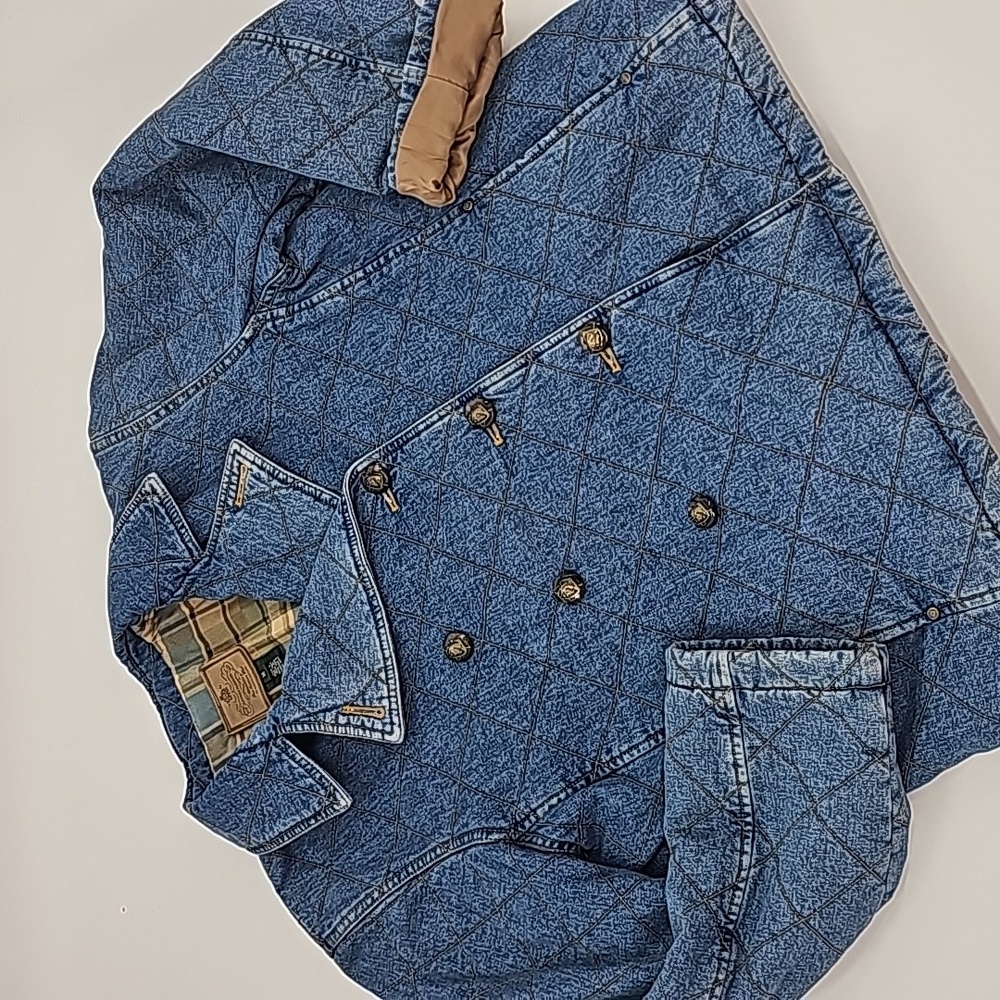 Vintage Ralph Lauren Quilted Denim Chore Coat
